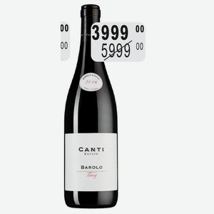 КАНТИ ФЭМИЛИ БАРОЛО Вино 11-13,5% (Италия) 0,75 л красное сухое