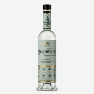Водка Архангельская Северные травы, 0.5л