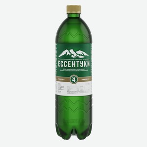 Вода Ессентуки №4 минеральная лечебная, 1л