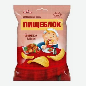 Чипсы Пищеблок 65 г  Цыпленок табака 