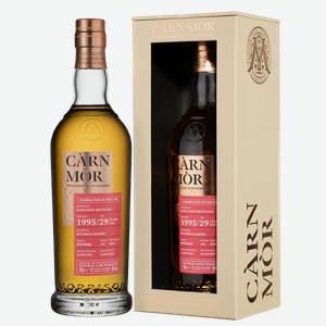 Виски Carn Mor Single Malt Dailuaine 1995 Cask Strength в подарочной упаковке 0.7 л