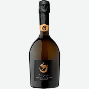Вино игристое ЗГУ Кубань Кубань-Вино МЕЖДУМОРЬЕ «Блан де Блан» 0.75 л