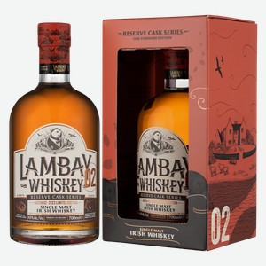 Виски Lambay Single Malt Irish Whiskey 0.7 л