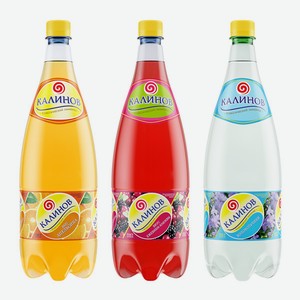 Лимонад Калинов Родник 1,5л в ассортим