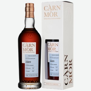 Виски Carn Mor Single Malt Macduff 2009 Single Cask в подарочной упаковке 0.7 л