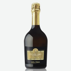 Санта Кьяра Кюве Оро Миллезимато EXTRA DRY DOC VENETO Вино Игристое Белое Сухое 0.75л
