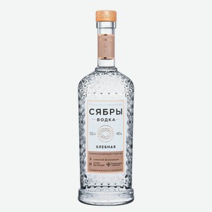 Водка Сябры ХЛЕБНАЯ 0.5 л 0.5 л