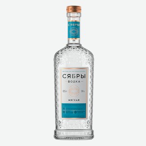 Водка Сябры МЯГКАЯ 0.5 л 0.5 л