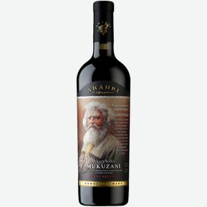 Вино Akauri Muzukani красное сухое, 0.75 л