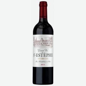 Вино красное Ginestet Grand Vin de Saint-Estephe AOC 2015 0.75 л
