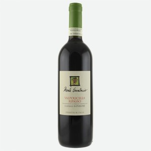 Вино красное Monte Santoccio Ripasso Valpolicella DOC Classico Superiore, 0.75 л