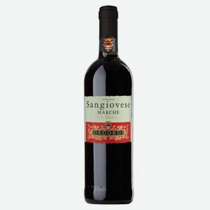 Вино красное Decordi Sangiovese Marche IGT 0.75 л