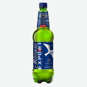 Пиво Жигули Барное Экспорт светлое 0.9л