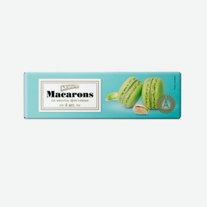 Пирожное Макарон Фисташка 48гр Акульчев 0.04л