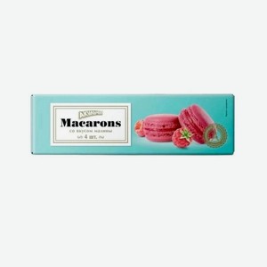 Пирожное Макарон Малина 48гр Акульчев 0.04л