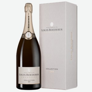 Шампанское Collection 244 Brut в подарочной упаковке 1.5 л