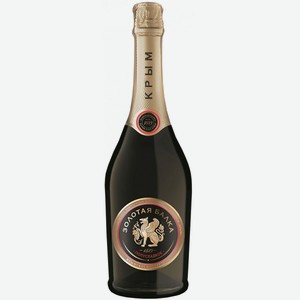 Вино игристое Золотая Балка з/г/у Крым п/сладкое белое 12,5% 0,75л А,1,2,6