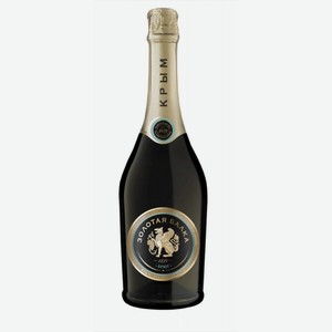 Вино игристое Золотая Балка з/г/у Крым российское белое брют 12% 0,75л А,1,2,6