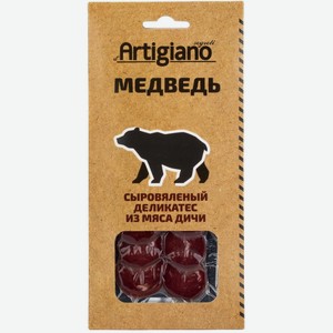 Бакалея  Сегрети д Артиджано  Колбаса Сыровяленая из Медведя, нарезка,