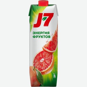 Сок  Джей-7  Красный Грейпфрут, Тетра Пак, 970 мл