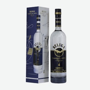 Водка Белуга Трансатлантик Рейсинг 40% 0,7л АО Мариинский ЛВЗ
