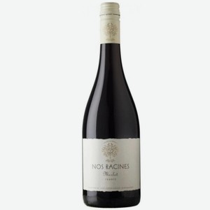 Вино Ноз Расинес Мерло IGP LANGUEDOC-ROUSSILLON Красное Полусухое 0.75л