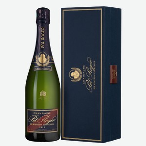Виски Pol Roger Cuvee Sir Winston Churchill в подарочной упаковке 0.75 л