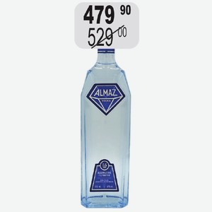 АЛМАЗ 15 Водка 40% (Россия) 0,5 л