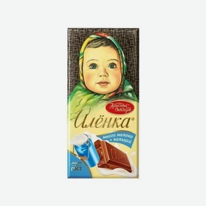 Шоколад АЛЕНКА много молока+Са 75г
