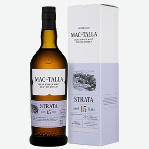 Виски Mac-Talla Single Malt Strata Aged 15 Years в подарочной упаковке 0.7 л