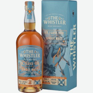 Виски  The Whistler  Пи.Икс. Ай Лав Ю Сингл Молт, в подарочной коробке, 700 мл