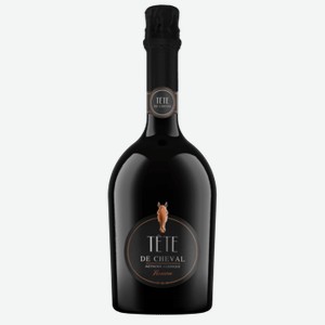 Вино игристое Tete de Cheval Brut Reserve белое брют 0,75 л
