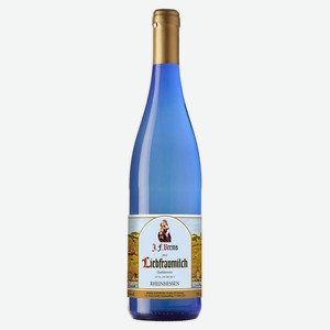 Вино Liebfraumilch Молоко любимой женщины ординарное белое полусладкое, 750 мл Германия