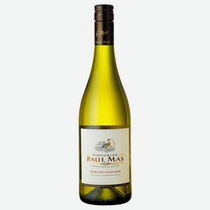 Вино Paul Mas Gewurztraminer, Pays d Oc IGP, 2018, 0.75 л