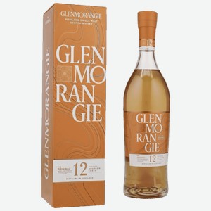 Виски Glenmorangie The Original 12 лет 0,7 л в подарочной упаковке