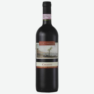 Вино Portobello Chianti красное сухое 0,75 л