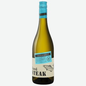 Вино Good Steak Chardonnay белое сухое 0,75 л