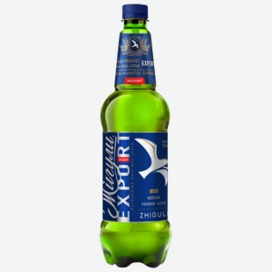 Пиво Жигули Барное Export светлое 0,9 л ПЭТ