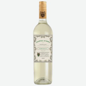 Вино Doppio Passo Grillo белое полусухое 0,75 л