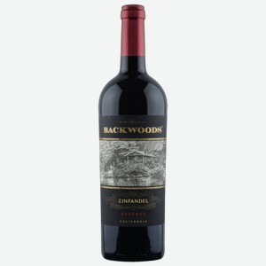 Вино Backwoods Zinfandel Reserve красное полусухое 0,75 л