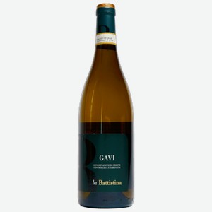 Вино La Battistina Gavi белое сухое 0,75 л