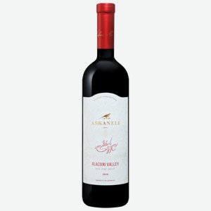 Вино Askaneli Brothers Classic Collection Alazany valley красное полусладкое 0,75 л