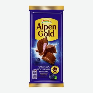 ШОКОЛАД АЛЬПЕН ГОЛД Черника-ЙОГУРТ 80/85г