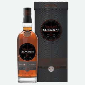 Виски Glengoyne Aged 21 Years в подарочной упаковке 0.7 л