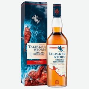Виски Talisker Storm 0,7 л в подарочной упаковке
