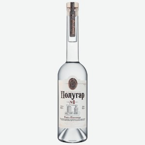 Спиртной напиток Полугар №1 Рожь и Пшеница зерновой 0,5 л