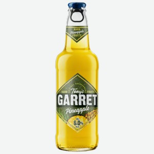 Пивной напиток Tony s Garret Hard Pineapple 0,4 л
