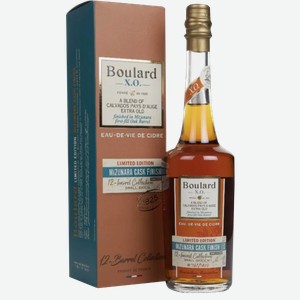 Кальвадос Boulard ХО Mizunara Cask Finish в подарочной упаковке 0.7 л