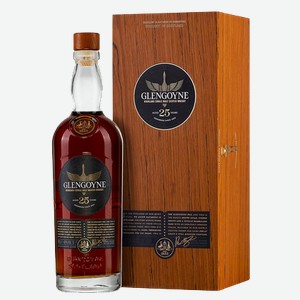 Виски Glengoyne Aged 25 Years в подарочной упаковке, 0.7 л