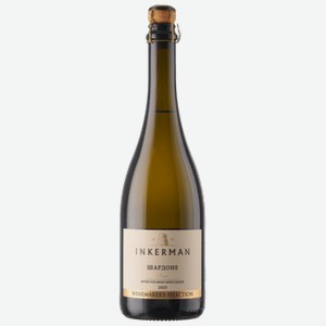 Вино игристое Inkerman Winemaker s Selection Chardonnay белое брют 0,75 л